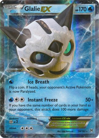 Glalie EX : BREAKTHROUGH - 34/162