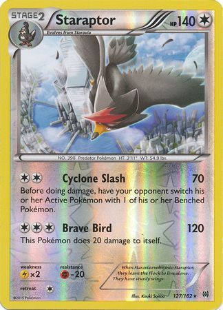 Staraptor : BREAKTHROUGH (Reverse holo) - 127/162