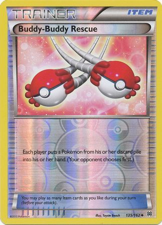 Buddy-Buddy Rescue : BREAKTHROUGH (Reverse holo) - 135/162