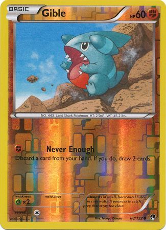 Gible : BREAKPOINT (Reverse holo) - 68/122
