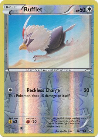 Rufflet : STEAM SIEGE (Reverse holo) - 92/114