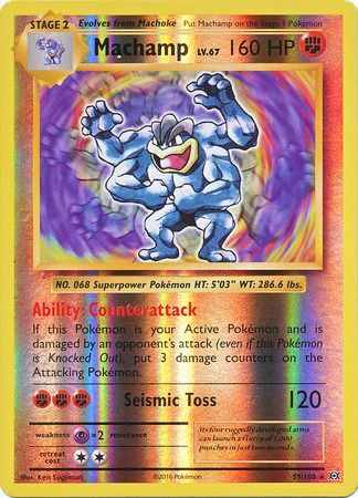 Machamp : EVOLUTIONS (Reverse holo) - 59/108