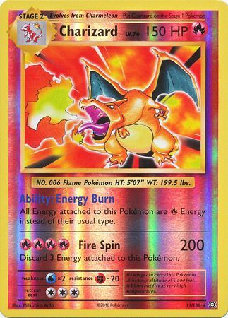 Charizard : EVOLUTIONS (Reverse holo) - 11/108