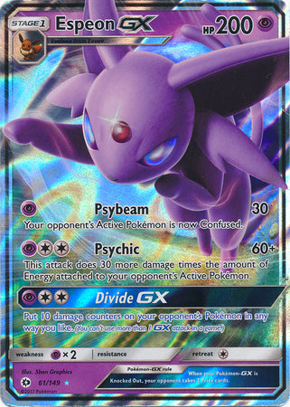 Espeon GX : SUN & MOON BASE - 61/149