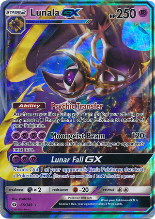 Lunala GX : SUN & MOON BASE - 66/149