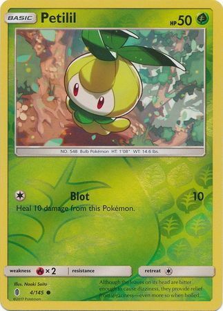 Petilil : GUARDIANS RISING (Reverse holo) - 4/145