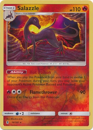 Salazzle : GUARDIANS RISING (Reverse holo) - 16/145