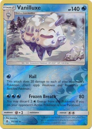 Vanilluxe : GUARDIANS RISING (Reverse holo) - 35/145