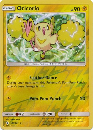 Oricorio : GUARDIANS RISING (Reverse holo) - 46/145