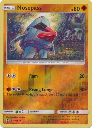 Nosepass : GUARDIANS RISING (Reverse holo) - 69/145