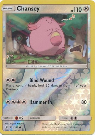 Chansey : GUARDIANS RISING (Reverse holo) - 101/145