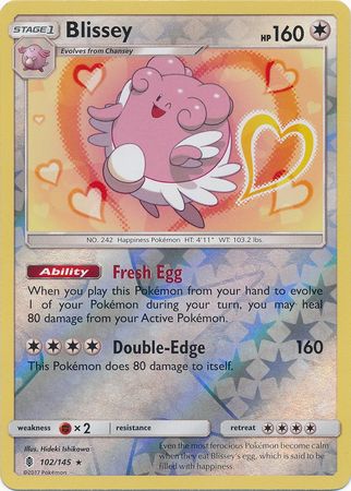 Blissey : GUARDIANS RISING (Reverse holo) - 102/145