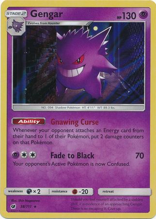 Gengar : CRIMSON INVASION (Holo) - 38/111