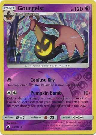 Gourgeist : CRIMSON INVASION (Reverse holo) - 45/111