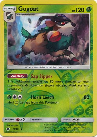 Gogoat : CRIMSON INVASION (Reverse holo) 11/111