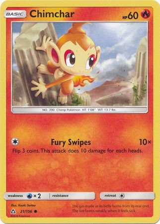 Chimchar : ULTRA PRISM - 21/156