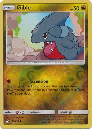 Gible : ULTRA PRISM (Reverse holo) - 96/156