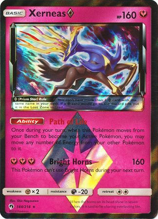 Xerneas Prism Star : LOST THUNDER - 144/214