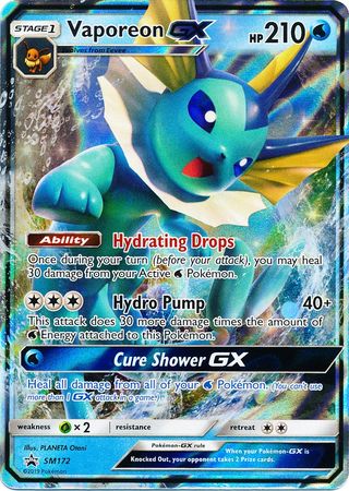 Vaporeon GX : PROMO - SM172
