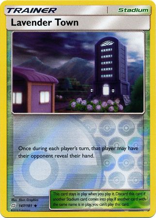 Lavender Town : TEAM UP (Reverse holo) - 147/181