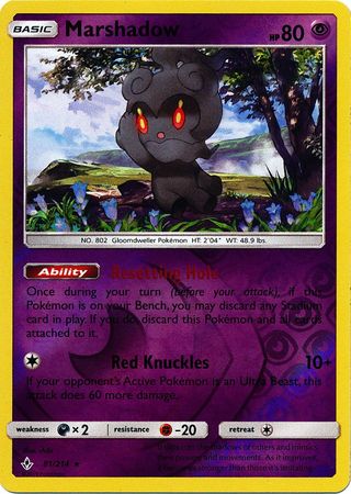 Marshadow : UNBROKEN BONDS (Reverse holo) - 81/214