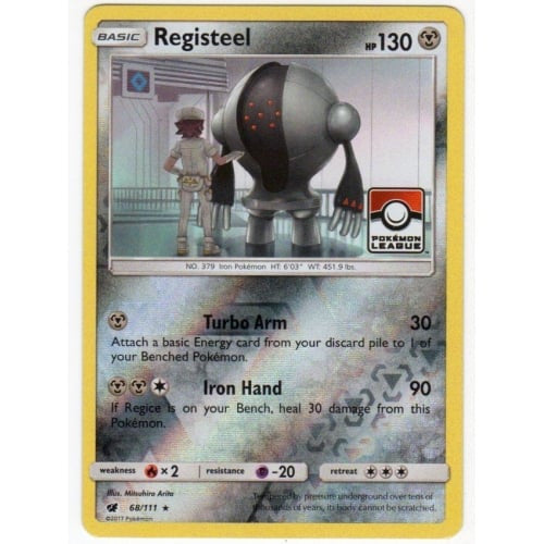 Registeel : LEAGUE PROMO (Reverse holo) - 068/111