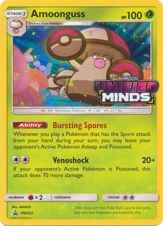 Amoonguss : UNIFIED MINDS PROMO PRE-RELEASE (Holo) - SM202