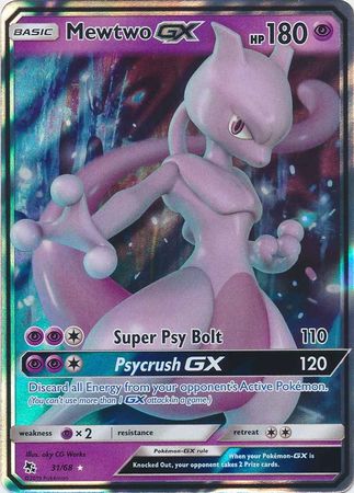 Mewtwo GX : HIDDEN FATES - 31/68