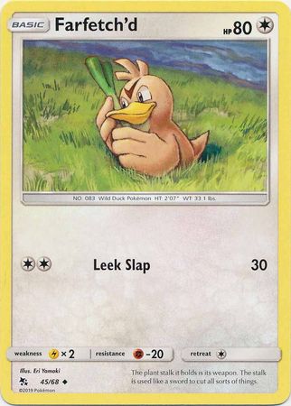Farfetch'd : HIDDEN FATES - 45/68