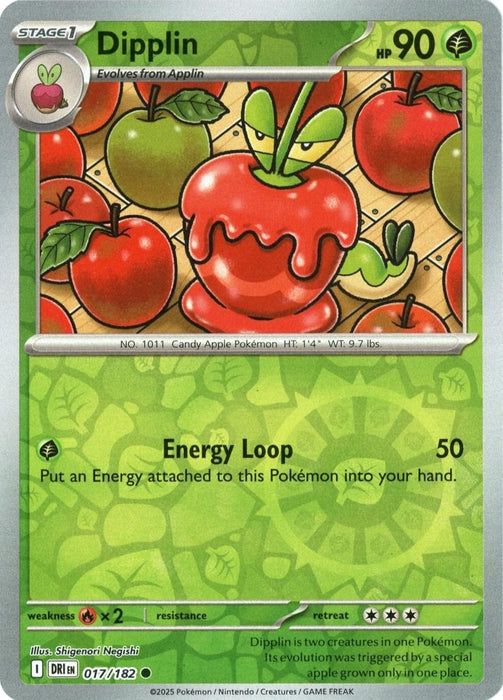 Dipplin : DESTINED RIVALS (Reverse holo) - 017/182