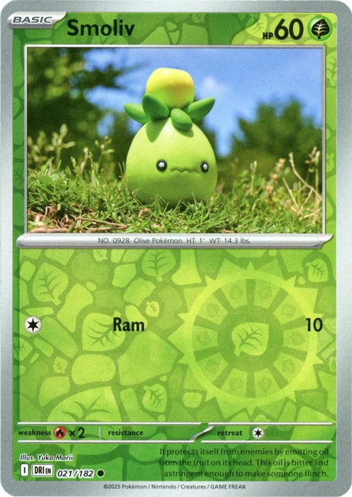 Smoliv : DESTINED RIVALS (Reverse holo) - 021/182