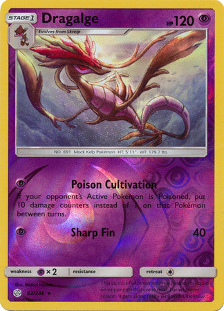 Dragalge : COSMIC ECLIPSE (Reverse holo) - 92/236