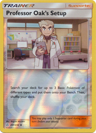 Professor Oak's Setup : COSMIC ECLIPSE (Reverse holo) - 201/236