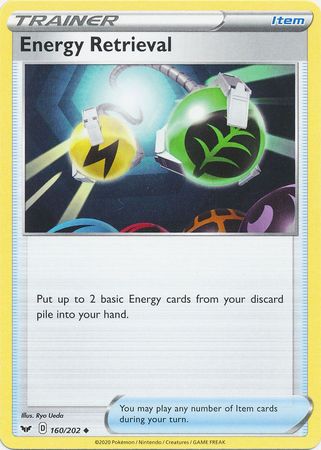 Energy Retrieval : SWORD & SHIELD BASE - 160/202