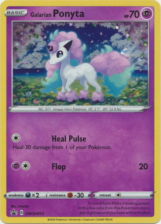 Galarian Ponyta : PROMO (Holo) - SWSH013
