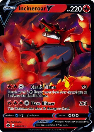 Incineroar V : CHAMPION'S PATH - 008/073