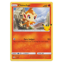 Chimchar : 25TH ANNIVERSARY MCDONALDS 2021 - 12/25