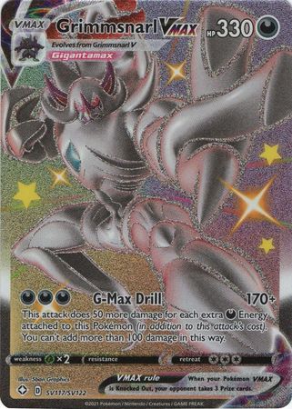 Grimmsnarl VMAX : SHINING FATES - SV117/SV122