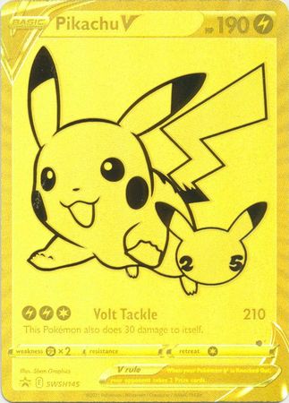 Pikachu V : PROMO (Sealed) - SWSH145