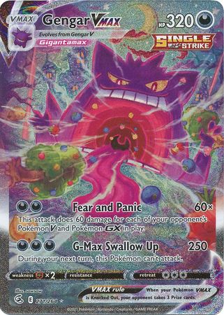 Gengar VMAX : FUSION STRIKE - 271/264