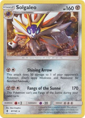 Solgaleo : ALTERNATE PROMO (Holo) - 87/145