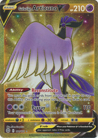 Galarian Articuno V : BRILLIANT STARS - 181/172