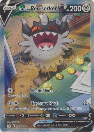 Galarian Perrserker V : LOST ORIGIN - 184/196