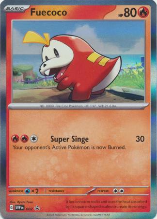 Fuecoco : PROMO (Holo) - SVP002