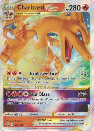 Charizard VSTAR : CROWN ZENITH - 019/159
