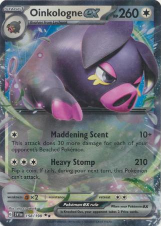 Oinkologne ex : SCARLET & VIOLET BASE - 158/198