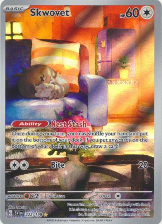 Skwovet : SCARLET & VIOLET BASE - 222/198