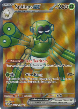 Spidops ex : SCARLET & VIOLET BASE - 223/198