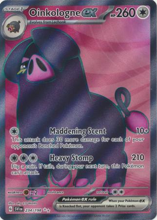 Oinkologne ex : SCARLET & VIOLET BASE - 234/198