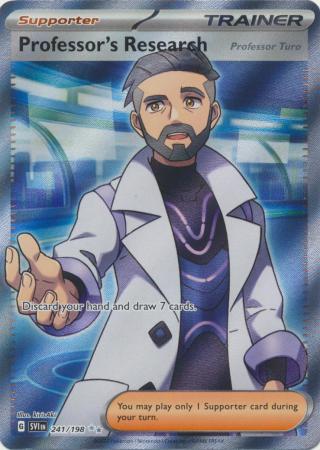 Professor's Research (Professor Turo) : SCARLET & VIOLET BASE - 241/198